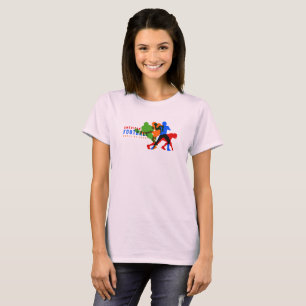 American Football   T - Shirt von Frauen