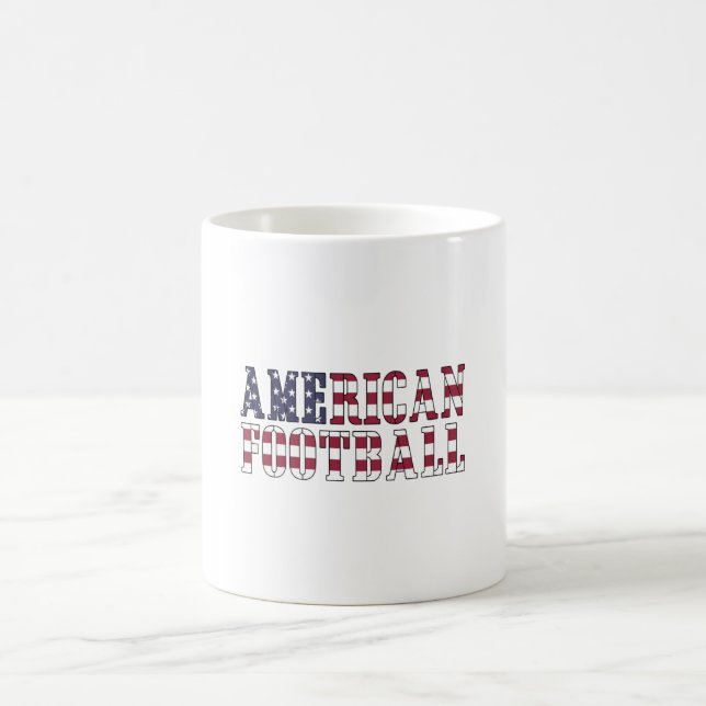 American Football Team Sports USA Game Funny Gift Kaffeetasse (Mittel)