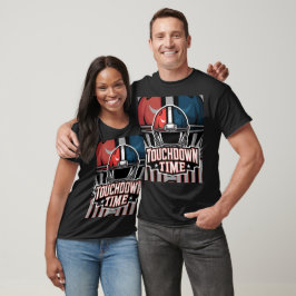 American Football Touchdown Time T-Shirt
