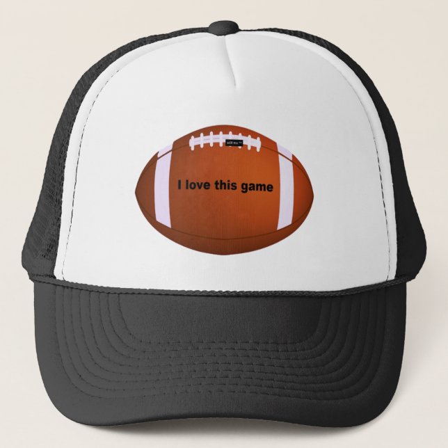 American Football Truckerkappe (Vorderseite)