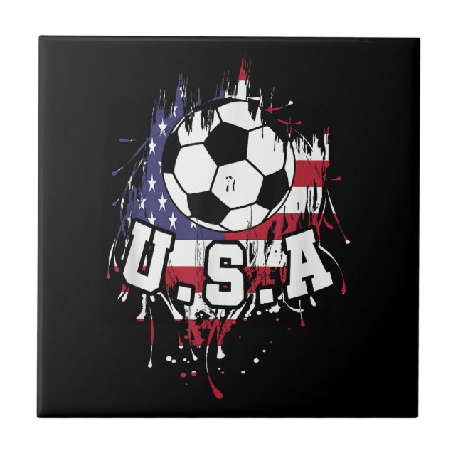 American Football USA Fliese (Vorderseite)