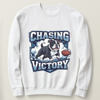 American Football verfolgt den Sieg Sweatshirt