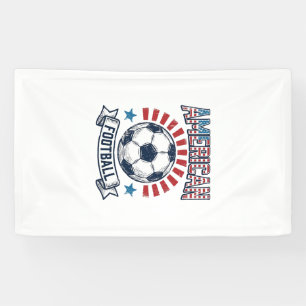 American-Football-Vintage-Fußball-Shirt-Design Banner