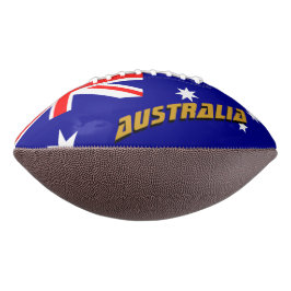 American Football with Australian Flag / Australie