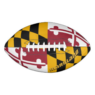 American Football with Maryland Flag / Staaten USA