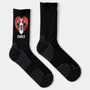 American Foxhound Downer - Benutzerdefinierter Tex Socken