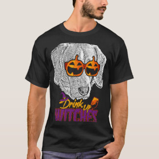 American Foxhound Drink Up Hexen Halloween T-Shirt
