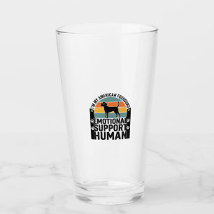 American Foxhound Emotionaler Unterstützungsmensch Glas
