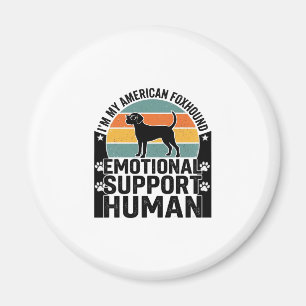 American Foxhound Emotionaler Unterstützungsmensch Magnet