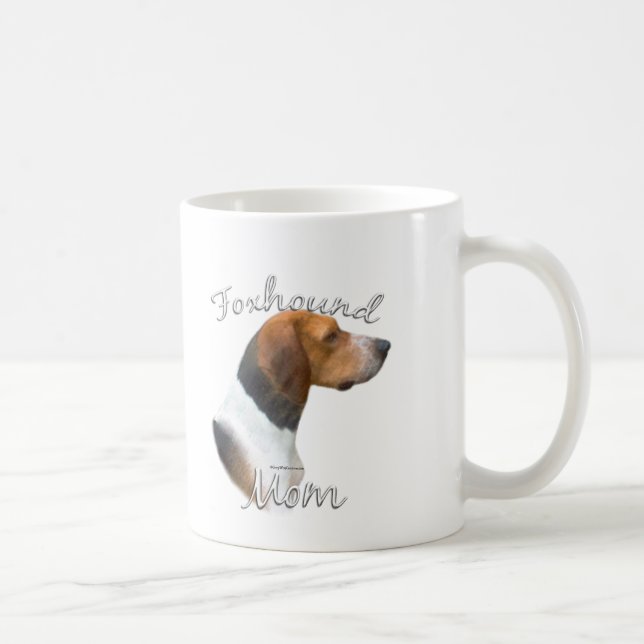 American Foxhound Mama 2 Tasse (Rechts)
