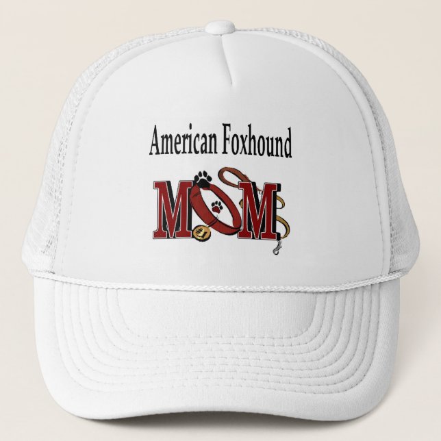 American Foxhound Mama Hat Truckerkappe (Vorderseite)