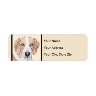 American Foxhound Painting - Niedliche Original Do