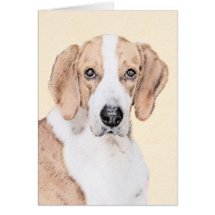 American Foxhound Painting - Niedliche Original Do