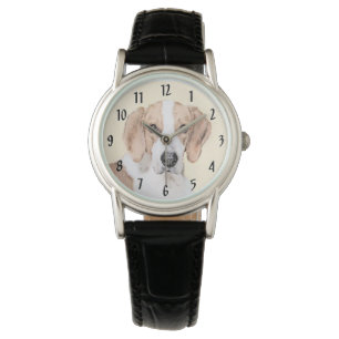 American Foxhound Painting - Niedliche Original Do Armbanduhr