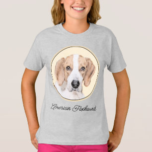 American Foxhound Painting - Niedliche Original Do T-Shirt
