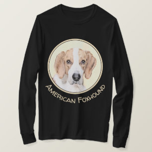 American Foxhound Painting - Niedliche Original Do T-Shirt