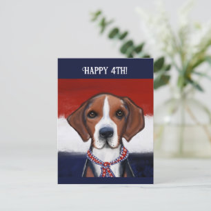 American Foxhound Postkarte