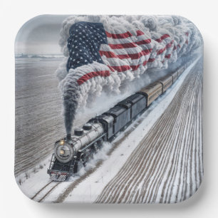 American Freedom Train Pappteller