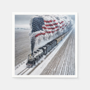 American Freedom Train Serviette