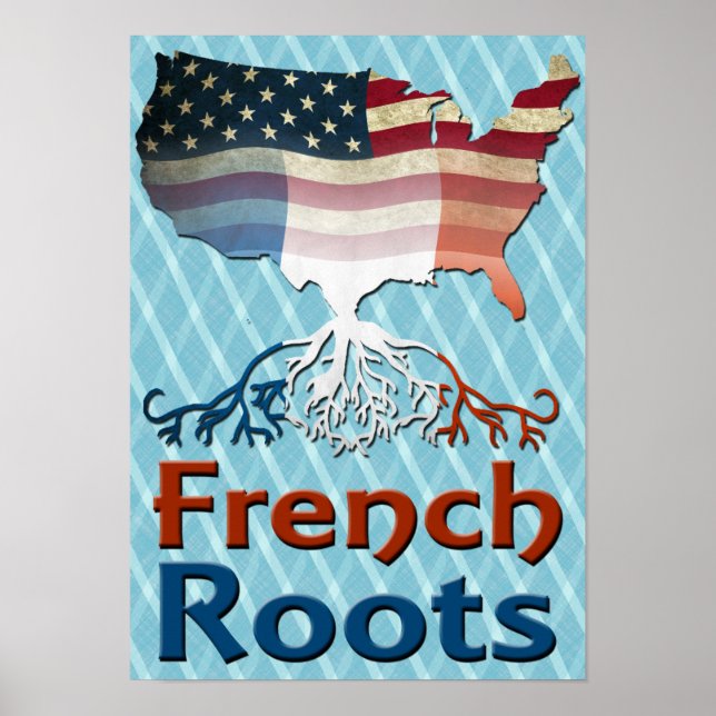 American French Roots Poster (Vorne)