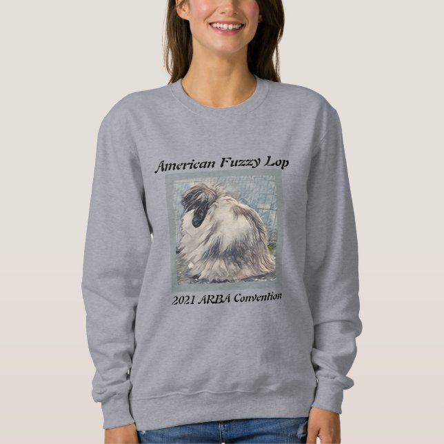 American Fuzzy Lop 2021 Convention Sweatshirt (Vorderseite)