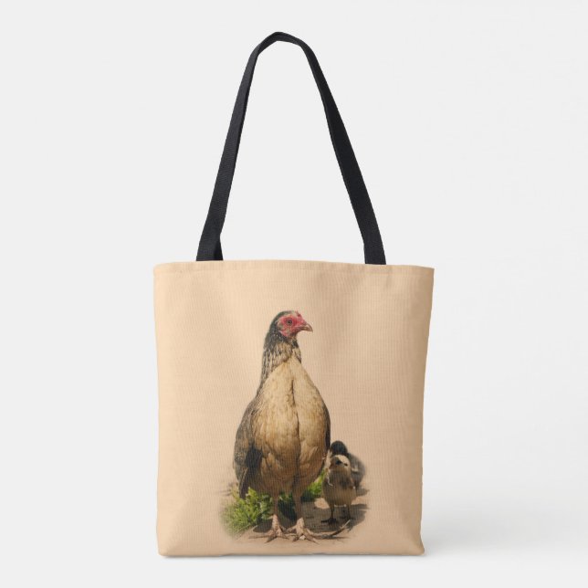 American Game Hen and Baby Chickens (Rückseite)