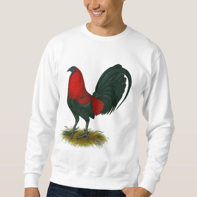 American Gamecock: Brown Red Sweatshirt (Vorderseite)