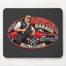 American Garage Full Throttle Pullover Kapuzenpull
