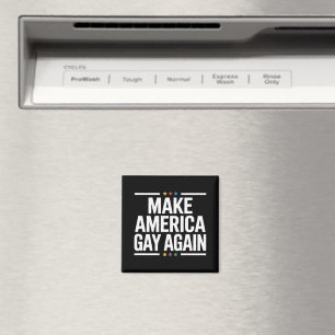 American Gay wieder Funny Gay Pride Monat Magnet