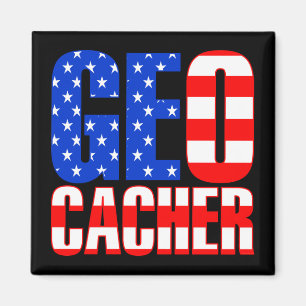 American Geocacher Magnet