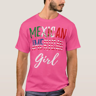 American Girl Pride Mexican Flag T-Shirt