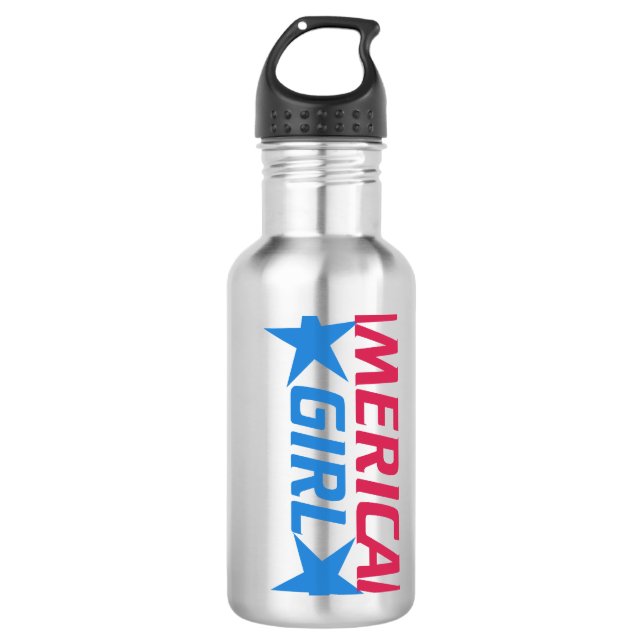 American Girl Trinkflasche (Vorderseite)