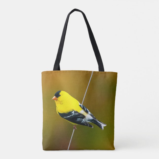 American Goldfinch - Originalfotografie (Rückseite)