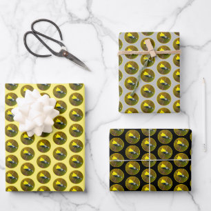 American Goldfinch - Originalfotografie Geschenkpapier Set