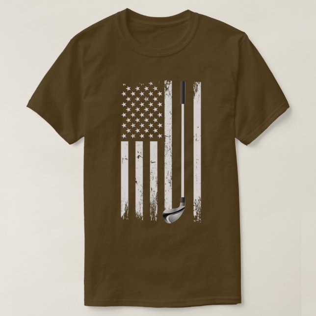 American Golf Flag T-Shirt (Design vorne)