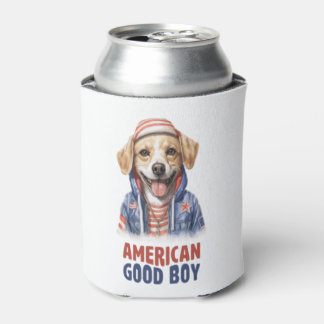 American GoodBoy Dog US Jacket im Juli Dosenkühler