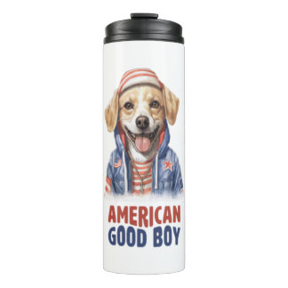 American GoodBoy Dog US Jacket im Juli Thermosbecher