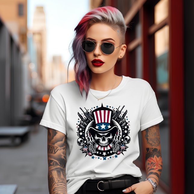 American Gothic 4. Juli T-Shirt (Von Creator hochgeladen)