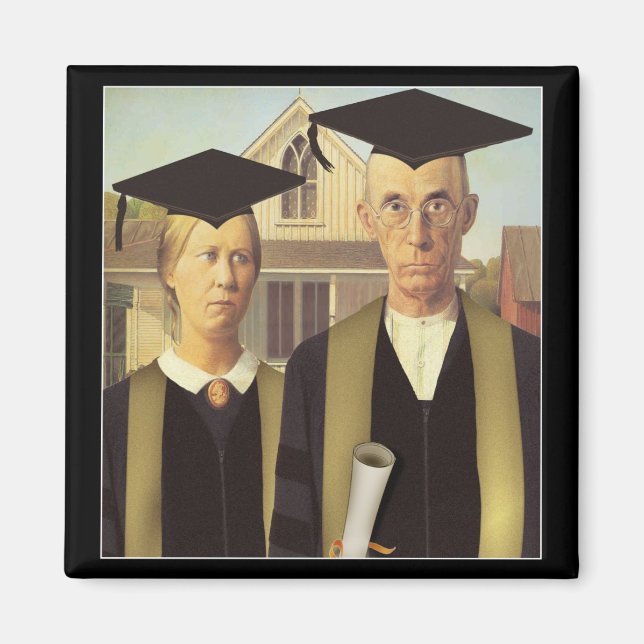 American Gothic Abschluss Magnet (Vorne)
