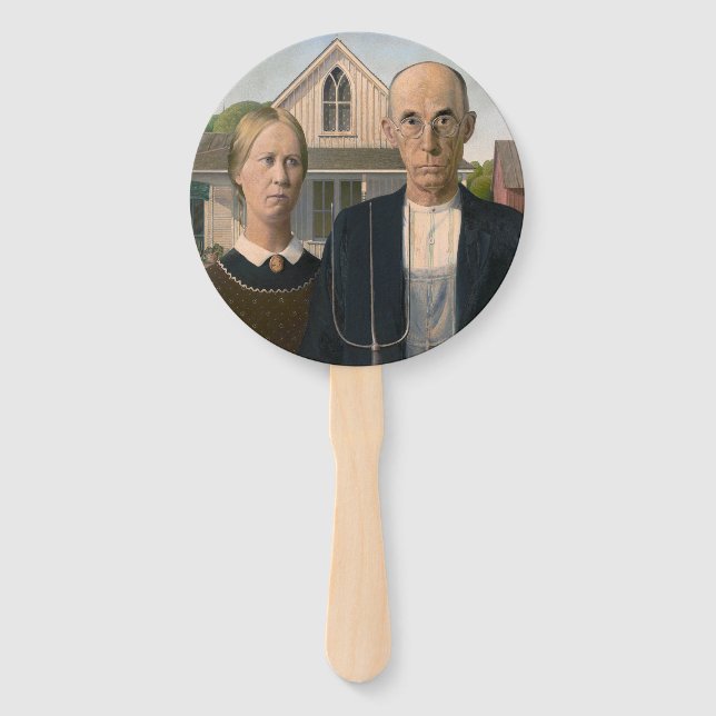 American Gothic: Country Life Poor Rural Bauer Fächer (Vorderseite)