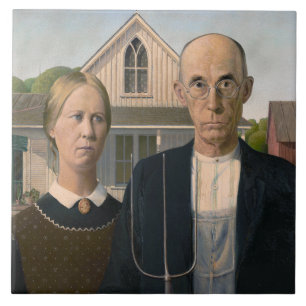 American Gothic: Country Life Poor Rural Bauer Fliese
