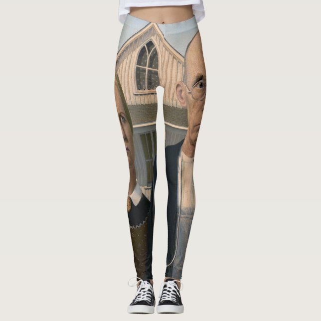 American Gothic: Country Life Poor Rural Bauer Leggings (Vorderseite)