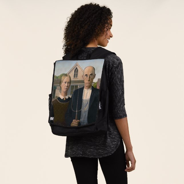 American Gothic: Country Life Poor Rural Bauer Rucksack (Ausgewaschen)