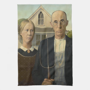 American Gothic Geschirrtuch