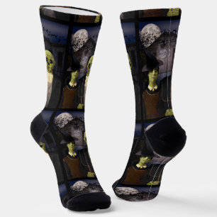 American Gothic Halloween Socken