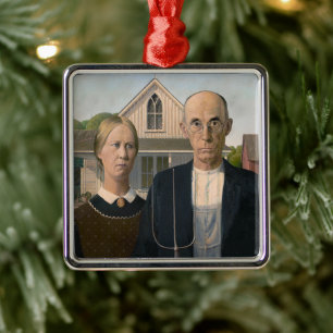 American Gothic: Ländliches Leben Armer ländlicher Ornament Aus Metall