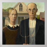 American Gothic Painting