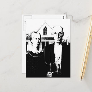 American Gothic Postkarte