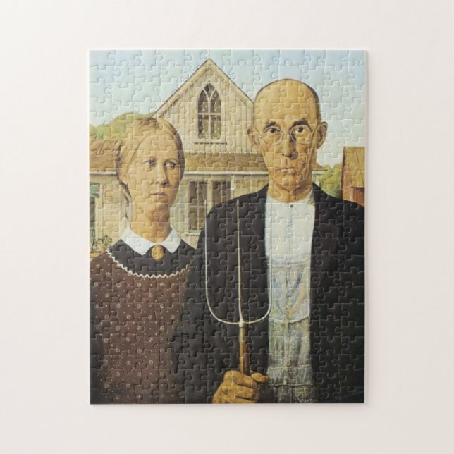 American Gothic Puzzle (Vertikal)