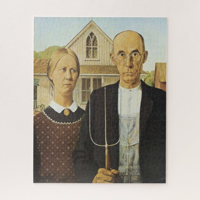 American Gothic Puzzle (Vertikal)